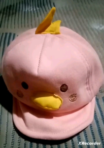 Topi Bisbol Anak 0-18 Bulan: Duck Face 3D Baseball Hat Import
