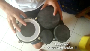 Ketipung kendang paralon gendang murah