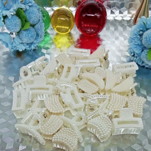 Kẹp Cua đính Ngọc Trai (fake) phiên bản mini