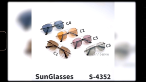 แว่นตากันแดด ป้องกัน UV 400 สไตล์วินเทจ สินค้าตรงปก ใส่ขับรถ ไปเที่ยวทะเล สบายตาสุดๆ