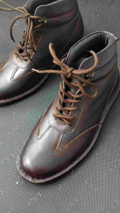 COD Sepatu But Pria Kulit Sapi Asli Sepatu Tali Resleting Model Distro Sepatu But Kekinian Kulit Sapi Asli Premium Mewah Dan Trendy