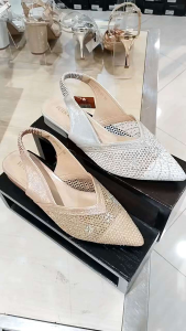 PETER KEIZA‼️ sandal tali selop pesta wanita heels 3cm mewah