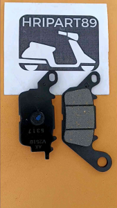 Dispad Kampas Rem Depan Mio M3-Mio S-Mio Z-Soul GT 125-Fino 125-Fazio 125-Filano 125-Freego 125-Gear 125-Xride 125-Lexi-Aerox 155-Nmax 150-Vega Force