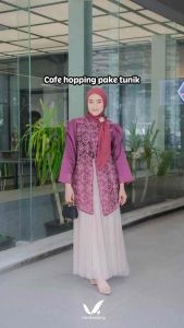ANAYA TUNIK BROKAT POLOS BY VENTE