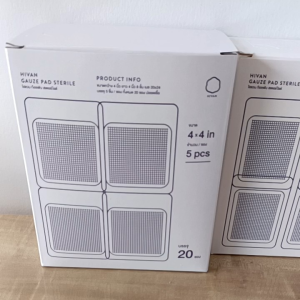 Hivan gauze pad sterile ผ้าก๊อวพับ