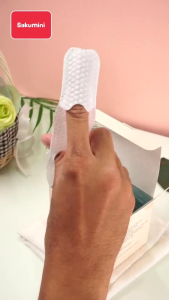 Sakumini Oral Cleaner Finger Wipes Pembersih Lidah Gigi Mulut Bayi