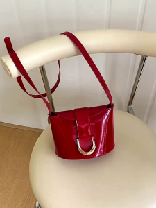 Tas Selempang Kulit Wanita Kecil Tas Cewek Mini Slingbag Glossy GC 761