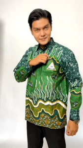 Batik Ansor Terbaru Kemeja Ansor Motif Terbaru Seragam Batik Ansor Pria Dewasa