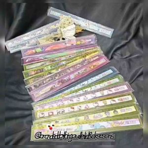 PENGGARIS AKRILIK HOLOGRAM 30CM / PENGGARIS FANCY / PENGGARIS KARAKTER KARTUN LUCU / CUTE GLASS RULLER / RFC6315