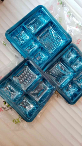 12 pcs Mika Sekat Untuk Box Nasi uk.18x18cm 20x20cm 22x22cm