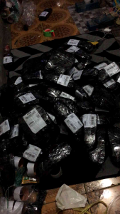 Sandal Slop Distro Pria / Wanita Dewasa THRSHER Sendal Trendy Terbaru 43 Kekinian