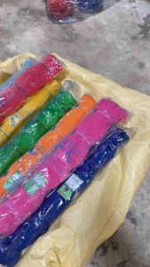 เชือกโปลี เชือกผูกโปลี โปลี โปลีสี เชือกมัดของ ด้ายโปลี เชือกสี ด้ายตีเส้น เบอร์ 6