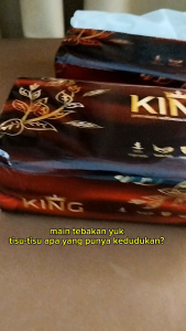 Tissu King Premium 180 Lembar Lembut & Murah