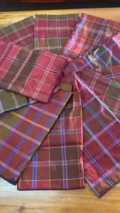 สโร่งไหมแท้100% ผ้าไหมทอมือ