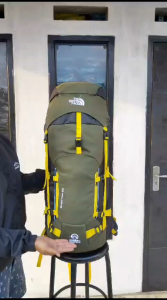 Tas Gunung Tas Hiking 60 Liter prame besi