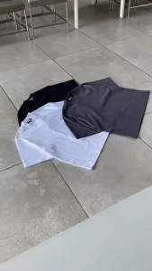 Vokse - T-shirt Polos Boxy Cotton Combed 20s