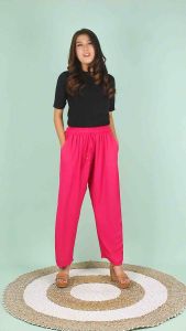 Baggy Pants Crinkle Airflow Premium/Luna Pants Jumbo Crinkle Airflow/Celana Wanita Terbaru