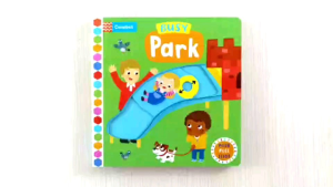 Campbell Busy Park Push Pull Slide Board Book