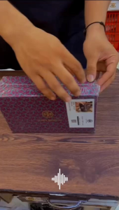 tas slempang tor tor premium box segel import