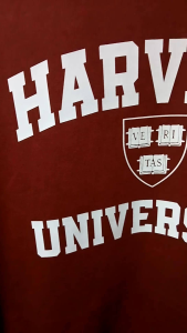 Kaos T Shirt Pria Harvard University