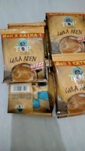 Top Kopi Gula Aren Renceng Isi 15 Sachet