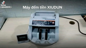 (TẶNG ĐÈN SOI TIỀN GIẢ) máy đếm tiền XIUDUN - 3250C có thêm màn hình rời nhỏ gọn tiện ích siêu bền
