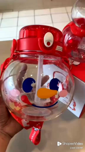 Ready COD Botol Minum Mixue / Bottol Minum Kepala Mixue Tumblr 1400ml dengan Tali dan Sedotan Botol Minum viral Kepala Mixue botol viral tumbler mixue