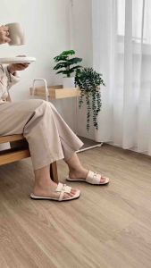 Satujua - SANDAL HANA| FLAT WANITA MIKA VARIASI ELEGAN EMPUK SANTAI CASUAL