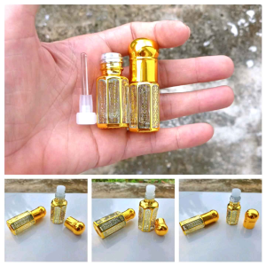 Bỏ Chai 3ml 6ml 12Ml bằng thủy tinh cao cấp Hoa văn đẹp sang trọng Đựng tinh dầu trầm hương