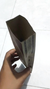100 PCS GRATIS 3 PCS KEMASAN KEBAB LIPAT UKURAN 27 X 7 CM