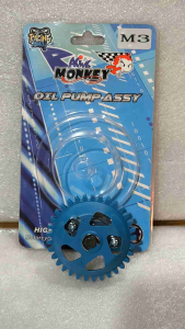 RACING MONKEY CNC OIL PUMP ASSY FOR MIO I 125 / M3 / SOUL i 125 / GEAR 125 RCM-8