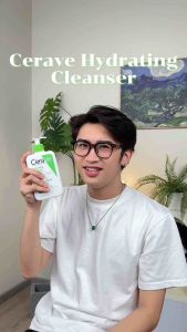 Sữa Rửa Mặt CeraVe Cho Da Thường _ Da Nhay Cảm 236ml Hydrating Cleanser (BẢN PHÁP)