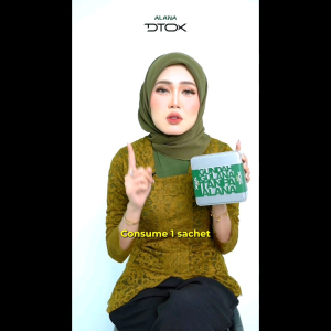 [ORI HQ] Alana Dtox (20ml X 8 sachet) with free gift