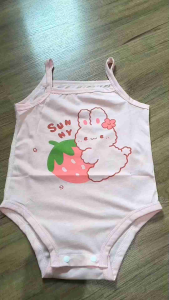 ชุดเด็กอ่อน เด็กแรกเกิด บอดี้สูทเด็ก สายเดี่ยว ไม่ร้อน