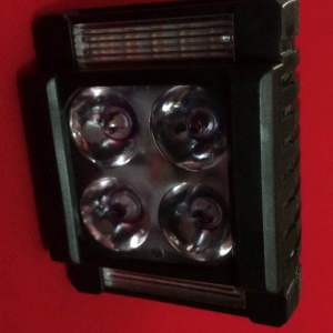 Lampu Sorot 4 LED BRT RACING Cree Stobo Samping Universal Motor Mobil Touring Worklight