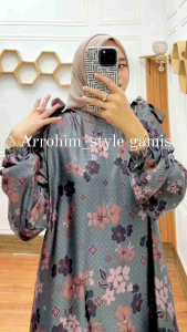 Gamis Naylla Silk Premium: Motif Terbaru Fashion Muslim Wanita