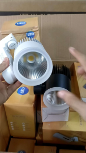 Đèn Rọi Ray COB 12W 20W 30W Sáng 3 Màu Trang Trí Siêu Đẹp | Vỏ Đen Trắng Bảo Hành 24 Tháng