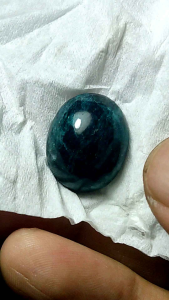 Batu akik badar besi asli nempel mahnet