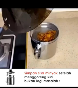 Mug Penyaring Minyak Goreng Kapasitas 1.3L