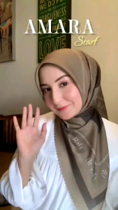 Scarf Jilbab hijab kerudung krudung wanita dewasa segiempat motif garis daily simple mewah terbaru new terlaris terkini modern kekinian murah viral 2024 amara Arrafi adem mudah di bentuk cantik bahan voal exclusive cantik bayar ditempat COD gratis ongkir