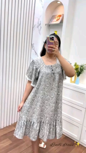 DRESS LINDY // DASTER ANNISA DAILY // DRESS PENDEK KEKINIAN
