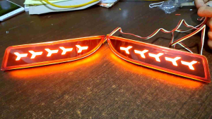 Lampu Reflektor Bumper Belakang All New Avanza Xenia 2012 2013 2014  up 2019