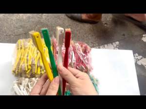 (Combo 5 Cây)Bàn chải khoét lỗ dành cho máy bơm keo chuyên dụng cho ngành giày túi da simili. Bàn chải quét keo có lỗ