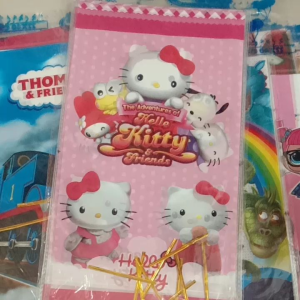 Plastik Bingkisan Ultah / Plastik Snack Ulang Tahun (10lembar)