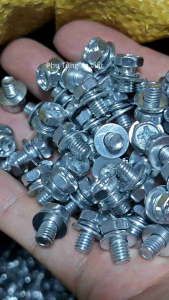 [Giá 1 gói]ốc vít M5 bộ 8 ốc xoáy có long đền long vênh cho vỏ bình ắc quyvặn / xoáy ắc quy xe điện 12v12ah12V14Ah12V15Ah12v20ah12V30Ahphụ tùng phụ kiện xe