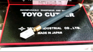 TOYO TC 17 Handle Besi original Pisau Potong Kaca Dan Keramik Asli Alat Potong Kaca Ketebalan 5-15mm