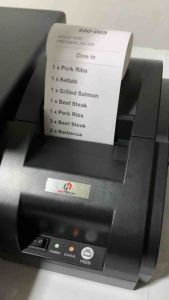 Heavy Duty Thermal Receipt Printer 58mm - BT/USB Connectivity Kitchen Printer Free Paper Included