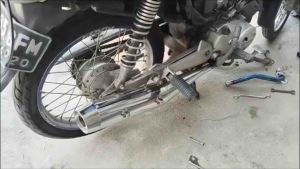 Knalpot Tsukigi Standar Racing Universal Netral Bebek Supra x / Vega / Jupiter / Revo / Blade / Astrea / Grand / Smash / Shogun / Legenda / All bebek Standar racing