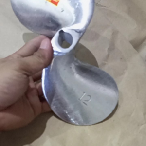 Pengenalan Baling Baling Perahu Aluminium Daun 2 No 12 AS3/4