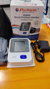 Partners Original Digital Blood Pressure Monitor | Wide Cuff 22–40cm | With Adapter
